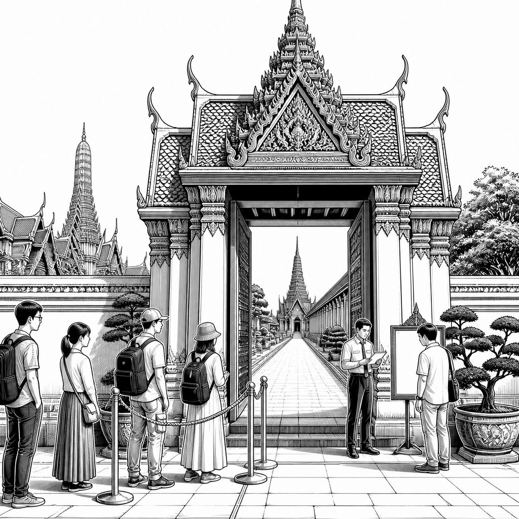 Wat Phra Kaeo: Zugang am 13. Oktober 2026 wegen königlicher Zeremonie Wat Phra Kaeo: Zugang am 13. Oktober 2026 wegen königlicher Zeremonie