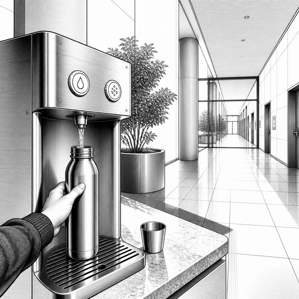 Kostenlose Trinkwasserspender im Kreishaus Forst (Lausitz) ab sofort nutzbar Kostenlose Trinkwasserspender im Kreishaus Forst (Lausitz) ab sofort nutzbar
