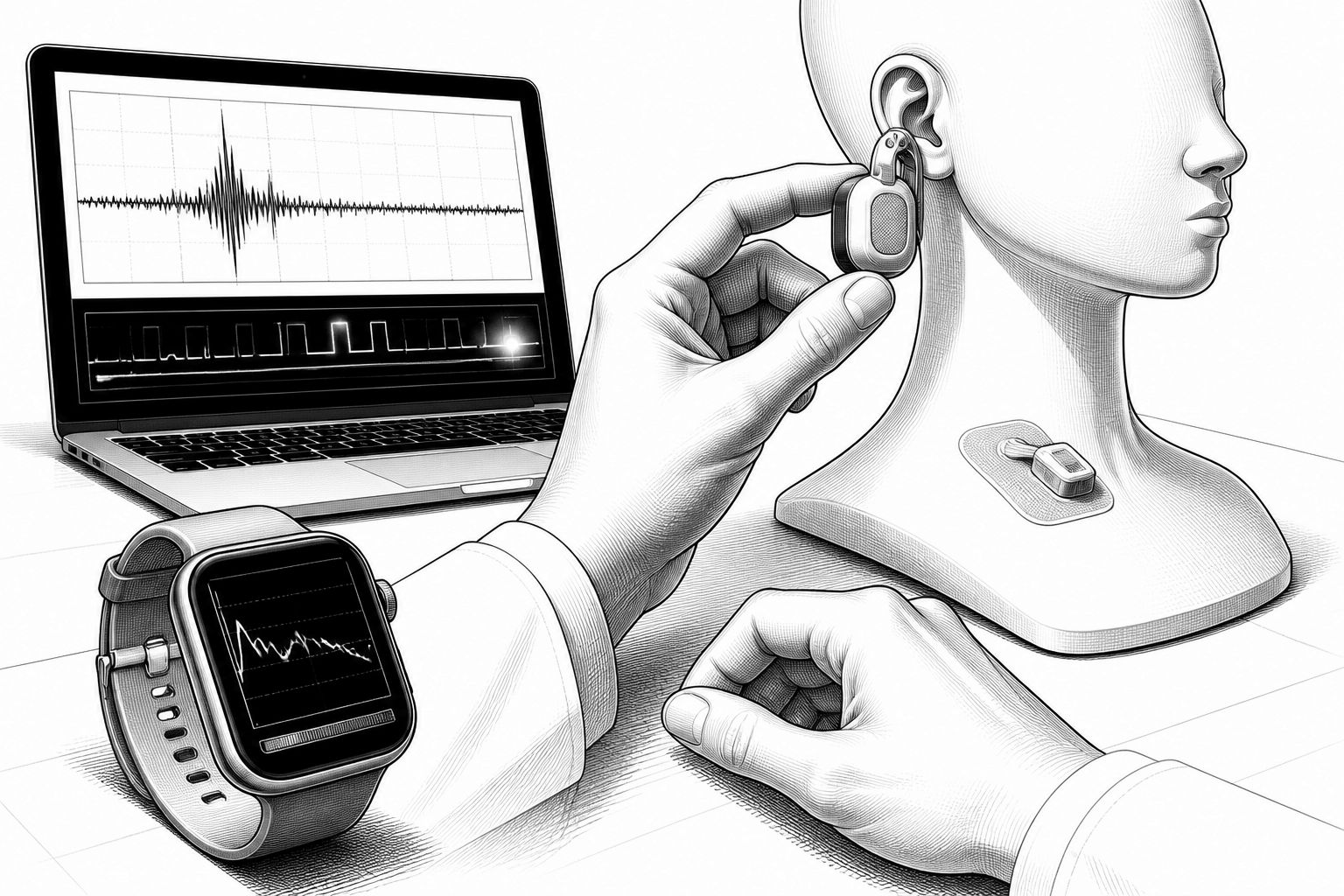 Tragbare Vagus-Nervenstimulation: KI-gestütztes Closed-Loop gegen therapieresistente Depression Tragbare Vagus-Nervenstimulation: KI-gestütztes Closed-Loop gegen therapieresistente Depression