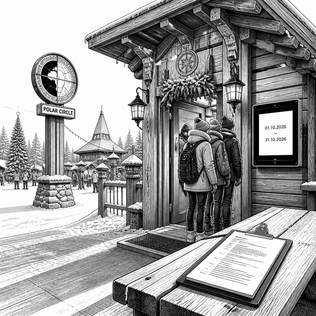 Weihnachtsmanndorf Rovaniemi: Weihnachtsmannhaus am 1. Oktober 2026 wieder offen Weihnachtsmanndorf Rovaniemi: Weihnachtsmannhaus am 1. Oktober 2026 wieder offen