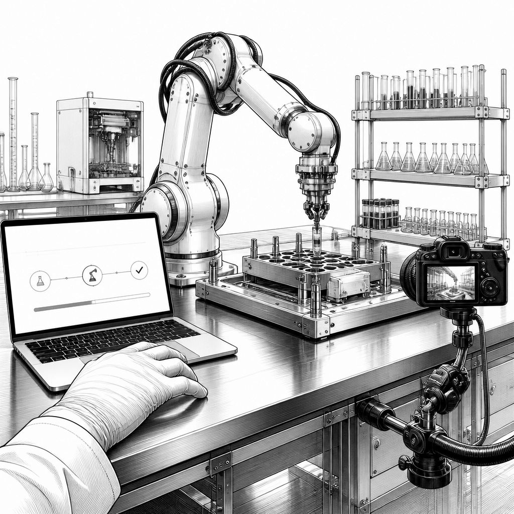 Warp Sciences: KI-Roboter automatisieren Wet-Labs für die Wirkstoffsuche Warp Sciences: KI-Roboter automatisieren Wet-Labs für die Wirkstoffsuche