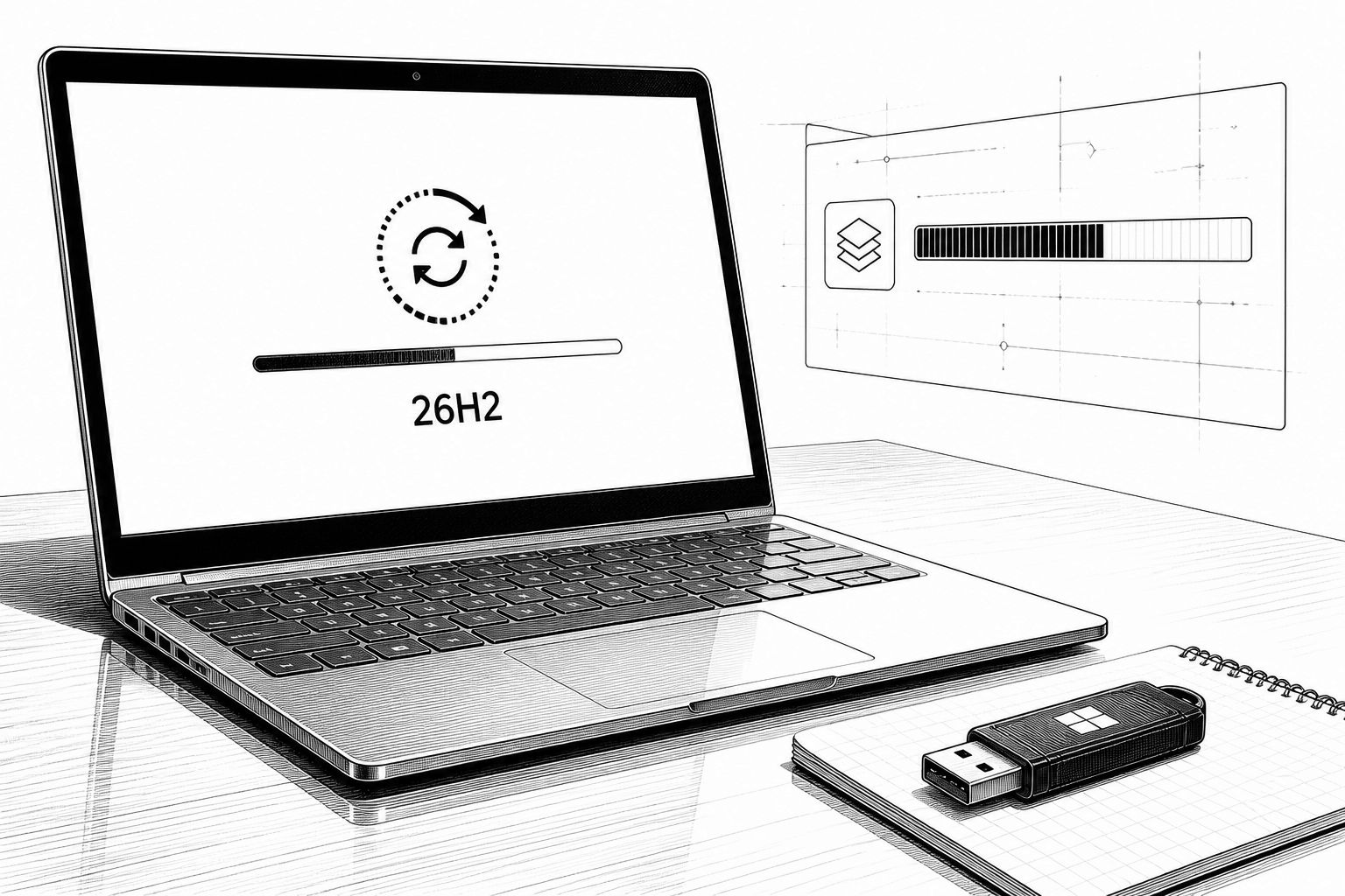 Windows 11 26H2: Rollout endet, Updates für kompatible PCs starten Windows 11 26H2: Rollout endet, Updates für kompatible PCs starten