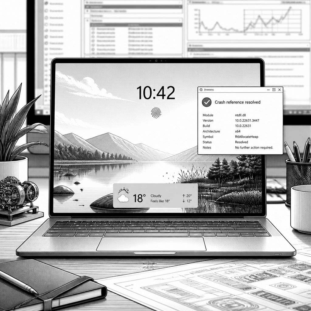 Windows 11 Insider Build 26220.9606: ruhigerer Sperrbildschirm und Fix für msmpeg2ac3dec.dll Windows 11 Insider Build 26220.9606: ruhigerer Sperrbildschirm und Fix für msmpeg2ac3dec.dll