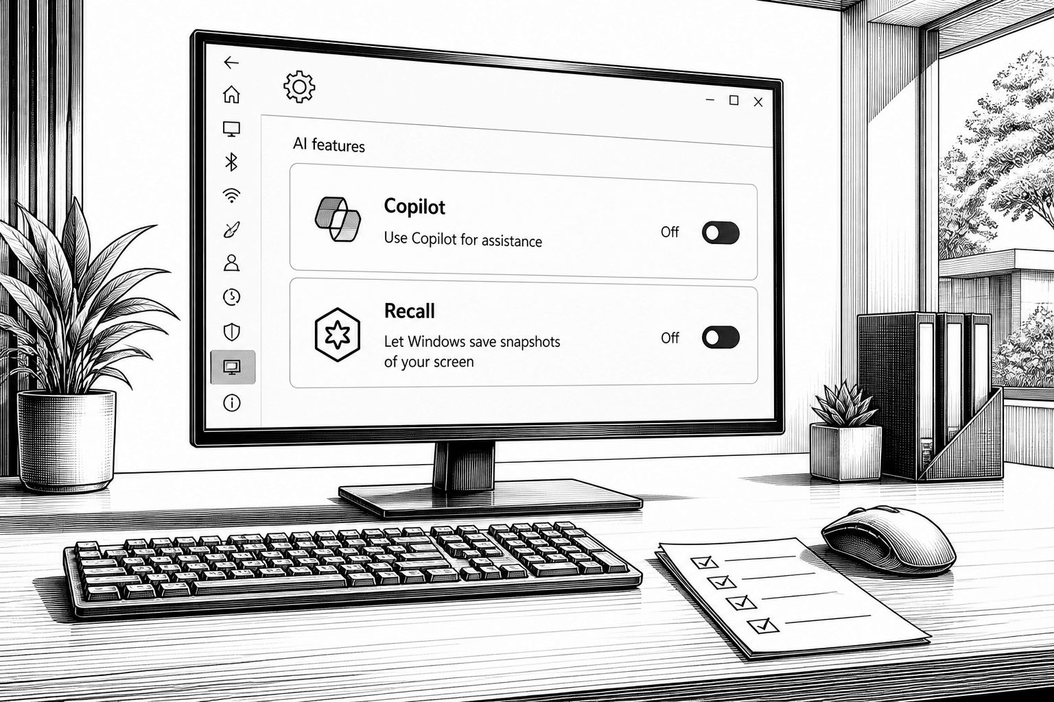 Windows 11 KI-Features abschalten: Copilot, Recall & mehr entfernen Windows 11 KI-Features abschalten: Copilot, Recall & mehr entfernen