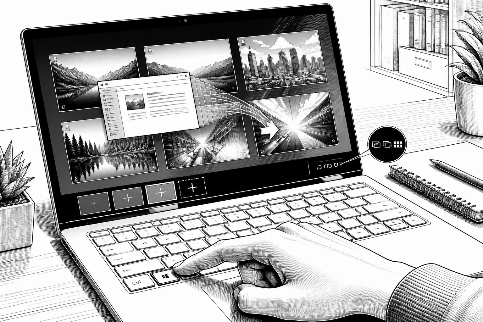 Windows: So nutzen Sie mehrere Desktops für mehr Fokus und Ordnung Windows: So nutzen Sie mehrere Desktops für mehr Fokus und Ordnung