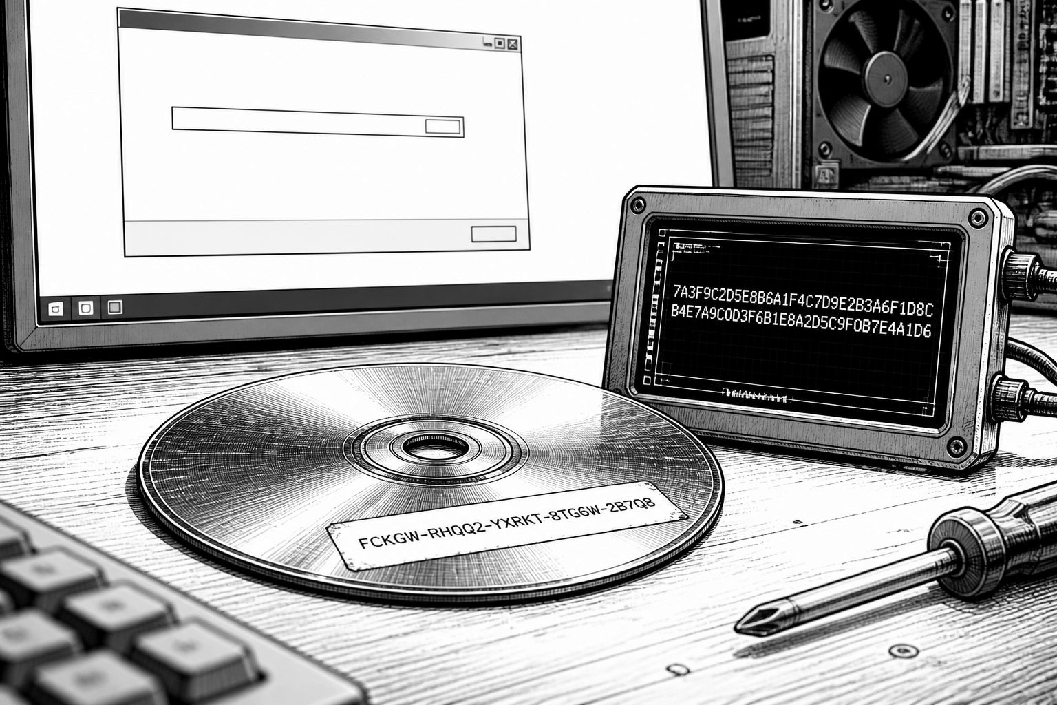 Windows XP wird 25: So entstand die Seriennummer FCKGW-RHQQ2-YXRKT-8TG6W-2B7Q8 Windows XP wird 25: So entstand die Seriennummer FCKGW-RHQQ2-YXRKT-8TG6W-2B7Q8