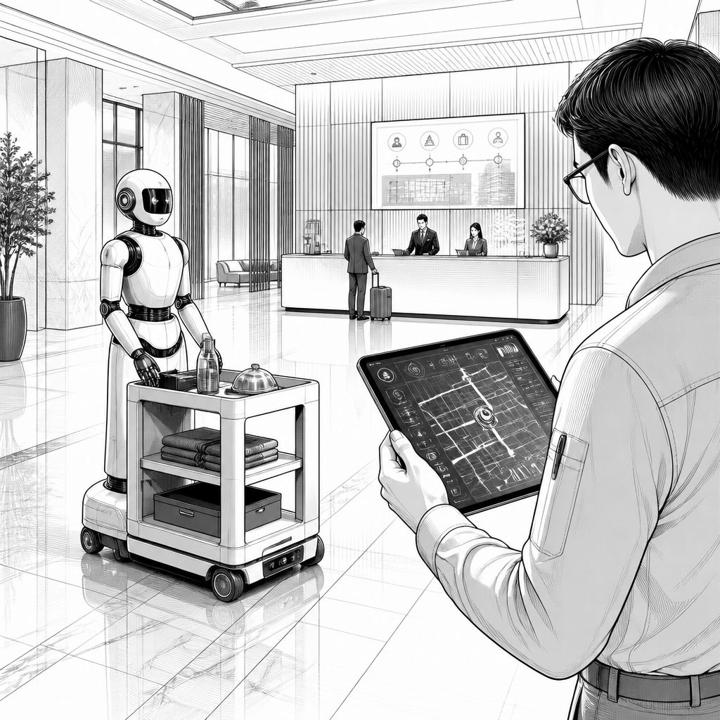 YYForce stellt „Workforce OS“ vor: Humanoide KI-Robotik im Gastgewerbe YYForce stellt „Workforce OS“ vor: Humanoide KI-Robotik im Gastgewerbe