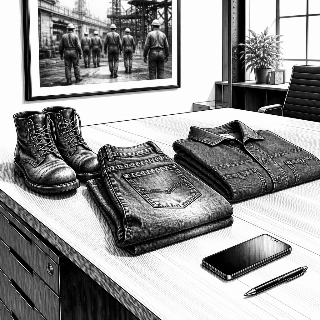 Workwear im Büro: Warum Jeans, Jacken und Arbeitskleidung so bleiben Workwear im Büro: Warum Jeans, Jacken und Arbeitskleidung so bleiben