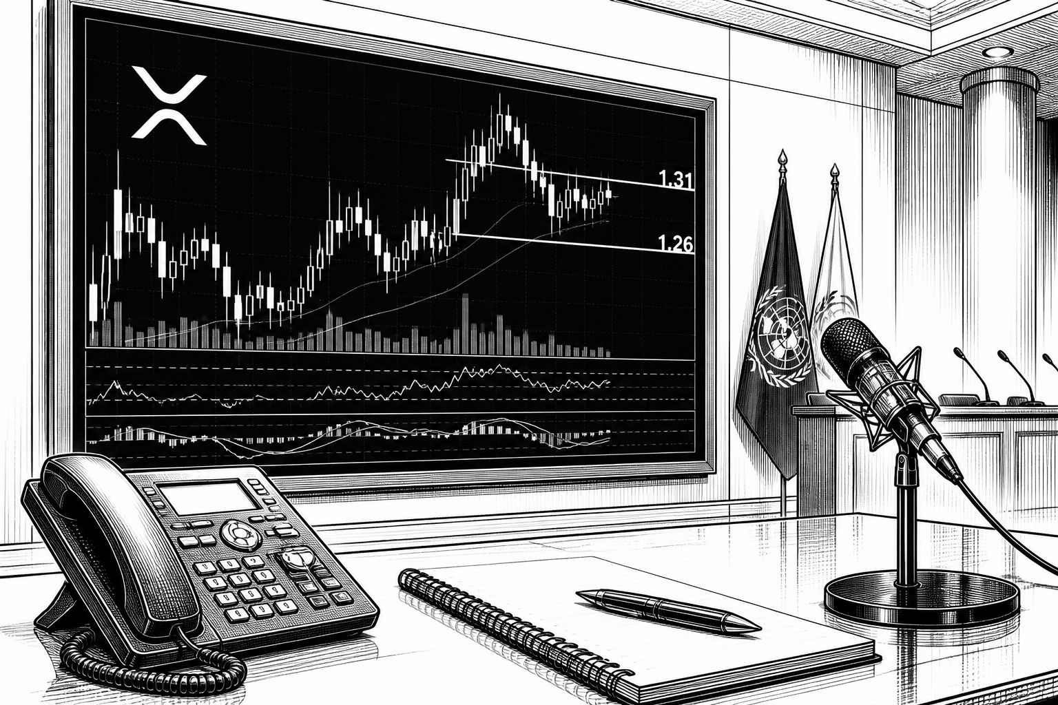 XRP nach Fed-Zinsentscheidung im Fokus: Risiko eines Rutschs unter 1,26 US-Dollar XRP nach Fed-Zinsentscheidung im Fokus: Risiko eines Rutschs unter 1,26 US-Dollar