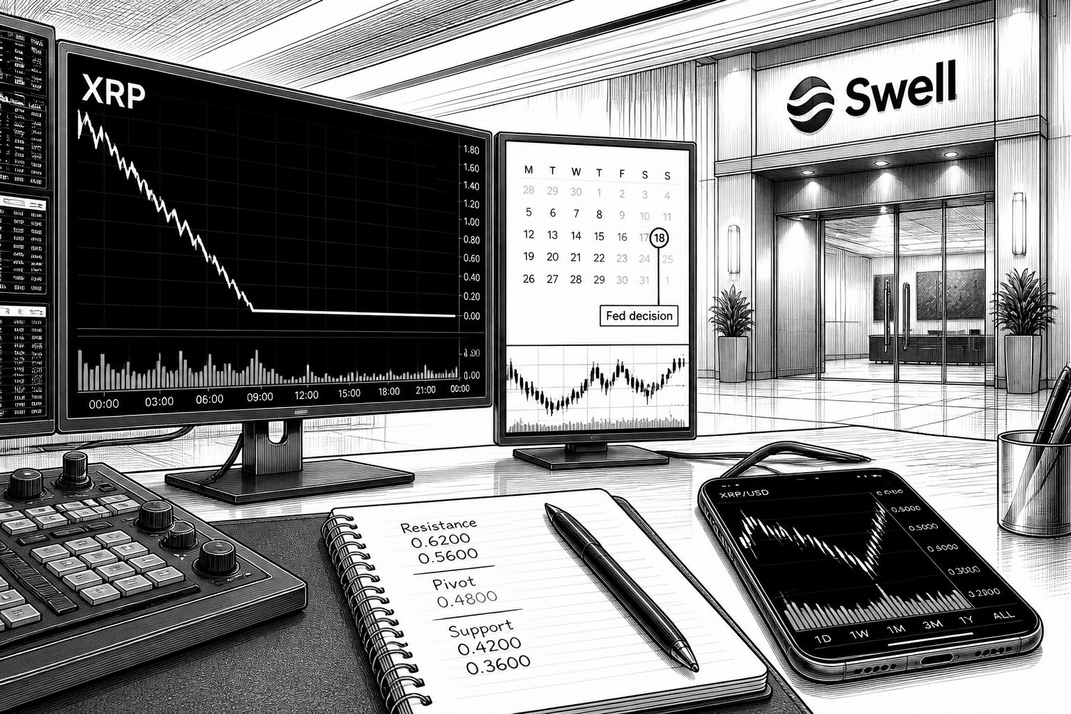 XRP vor Swell 2026: Fed-Entscheidung als größter Preistreiber XRP vor Swell 2026: Fed-Entscheidung als größter Preistreiber