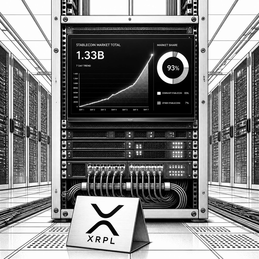 XRP Ledger holt auf: Stablecoin-Kapital steigt um 14,6% auf 1,33 Mrd. US-Dollar XRP Ledger holt auf: Stablecoin-Kapital steigt um 14,6% auf 1,33 Mrd. US-Dollar