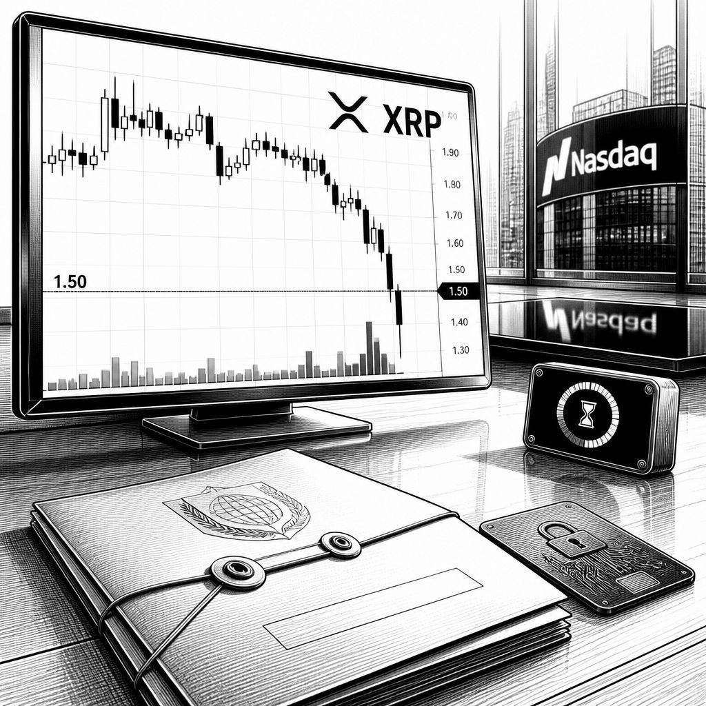 XRP fällt unter 1,50 US-Dollar – Evernorth-Treasury-Deal rückt Nasdaq-Listing näher XRP fällt unter 1,50 US-Dollar – Evernorth-Treasury-Deal rückt Nasdaq-Listing näher