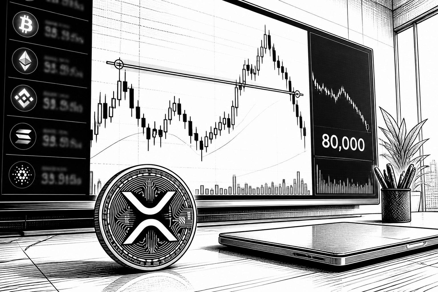 XRP trotz schwachem Markt: Widerstandszone nach Ripple-News im Blick XRP trotz schwachem Markt: Widerstandszone nach Ripple-News im Blick