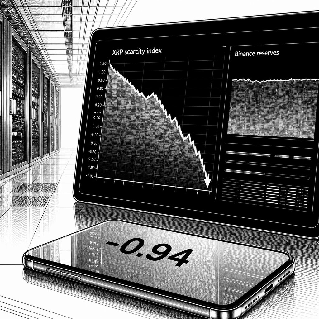 XRP-Knappheitsindex kippt ins Negative: Was das für den Kurs bedeutet XRP-Knappheitsindex kippt ins Negative: Was das für den Kurs bedeutet