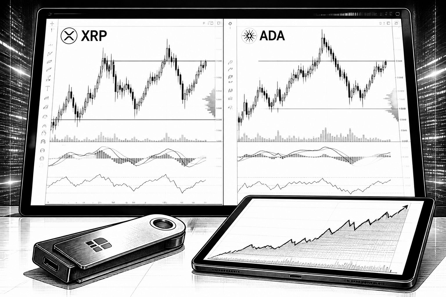 XRP vs. Cardano: Welche Route zur Erholung führt bis Ende 2026 eher ans Ziel? XRP vs. Cardano: Welche Route zur Erholung führt bis Ende 2026 eher ans Ziel?
