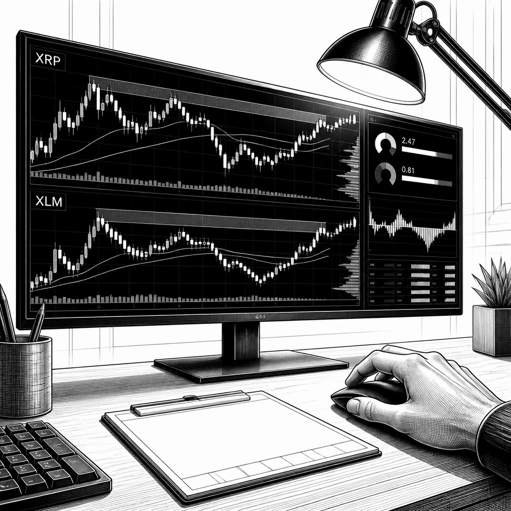 Ripple (XRP) und Stellar (XLM): Der nächste Kurs hängt an EMAs, Momentum und Derivaten Ripple (XRP) und Stellar (XLM): Der nächste Kurs hängt an EMAs, Momentum und Derivaten