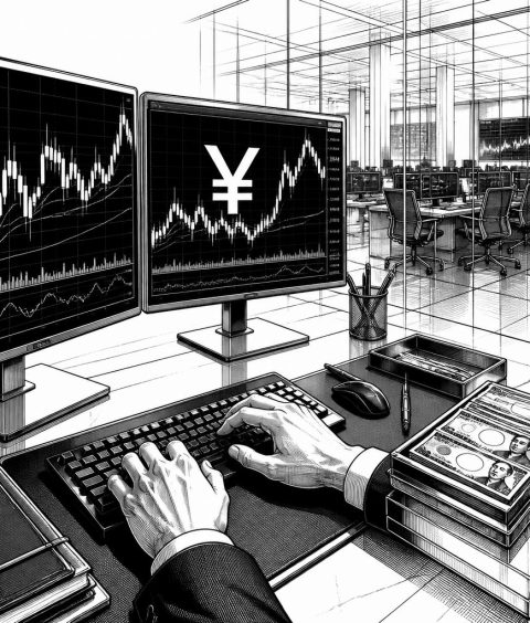 ai-yen-shorts-hedgefonds-candlesticks-forex