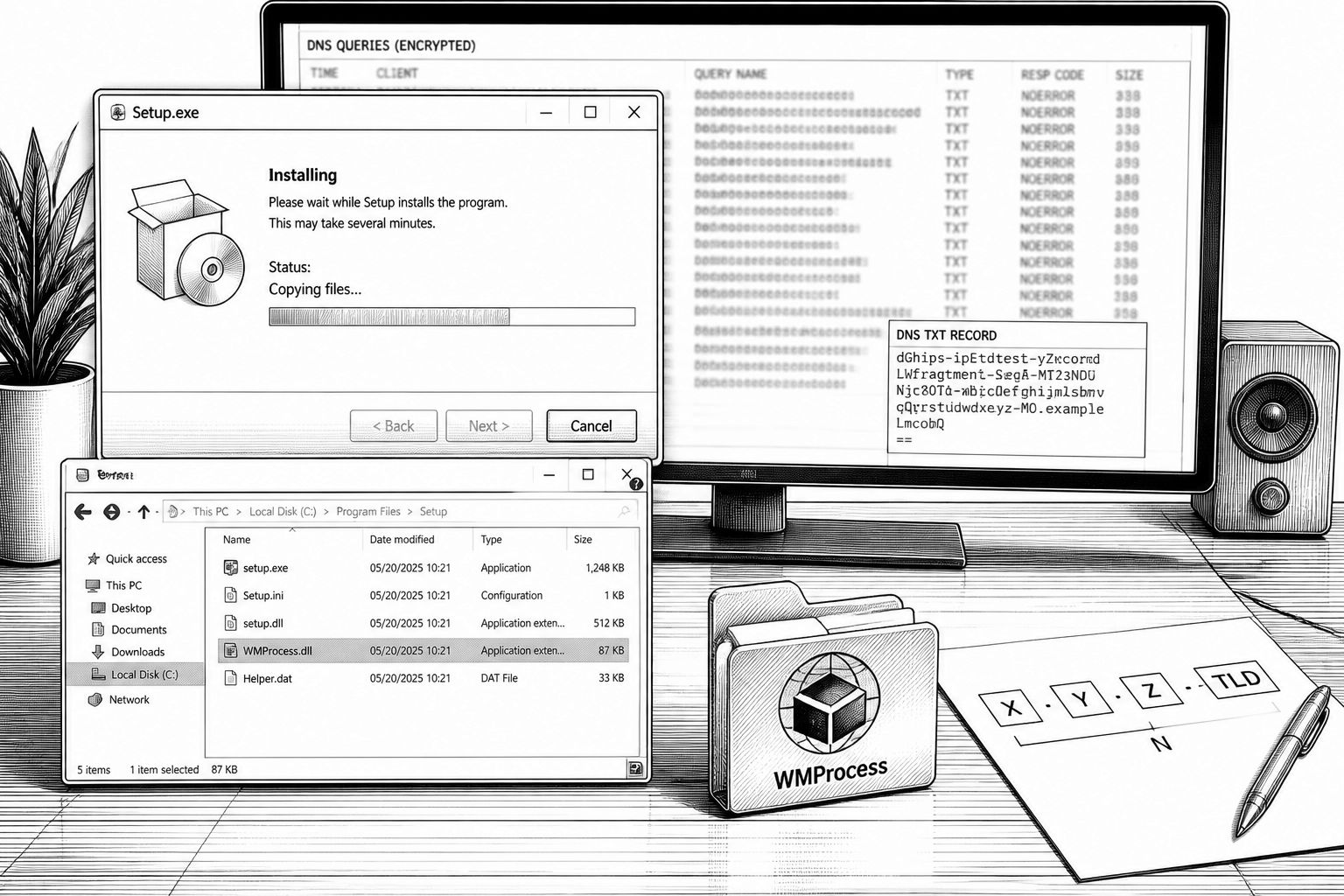 Yoba-Kampagne missbraucht gefälschte KI-Apps für DLL-Sideloading und Crypto-Mining Yoba-Kampagne missbraucht gefälschte KI-Apps für DLL-Sideloading und Crypto-Mining