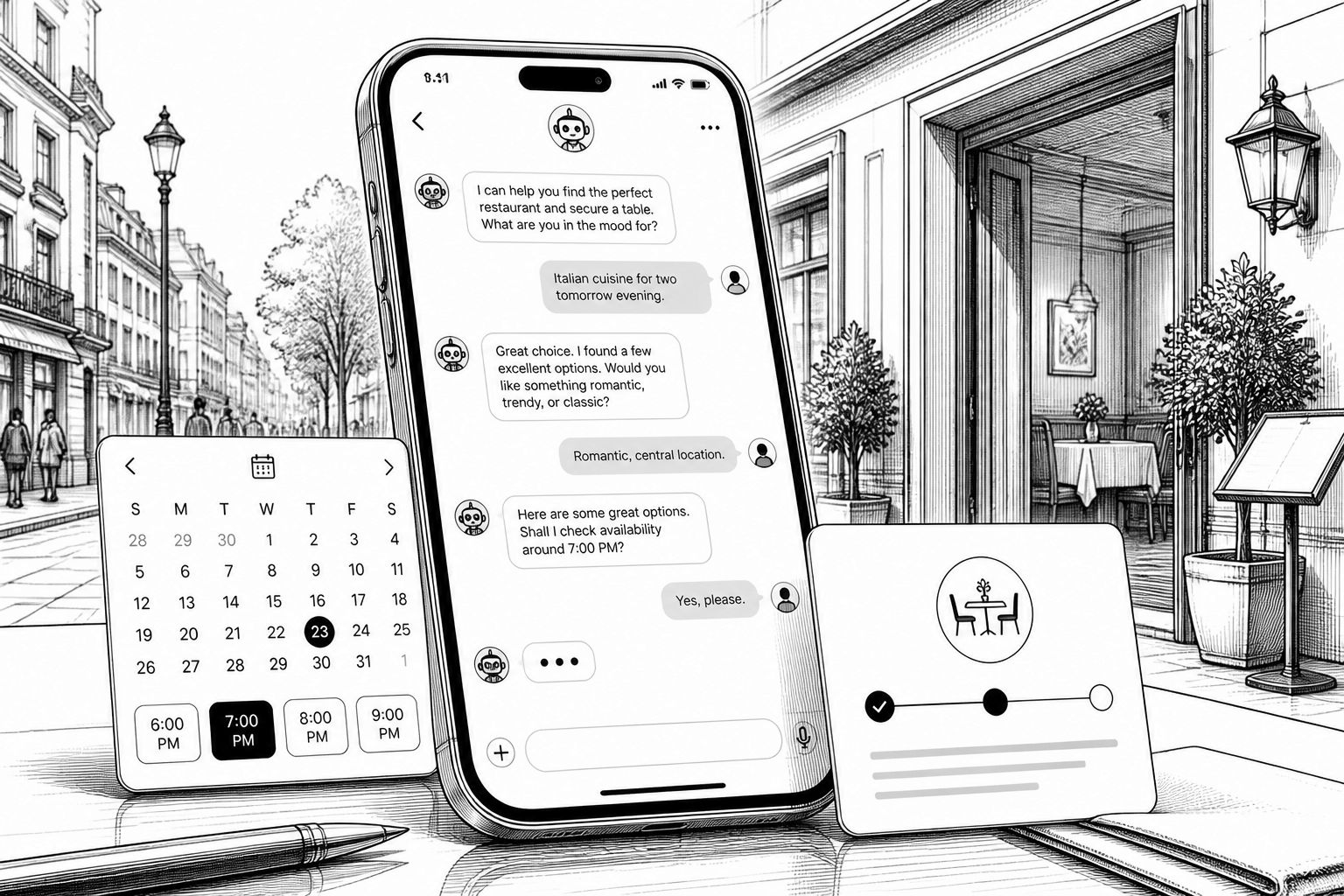 Zest bringt Restaurant-KI in den Chat: Concierge per SMS und Sofortbuchung Zest bringt Restaurant-KI in den Chat: Concierge per SMS und Sofortbuchung