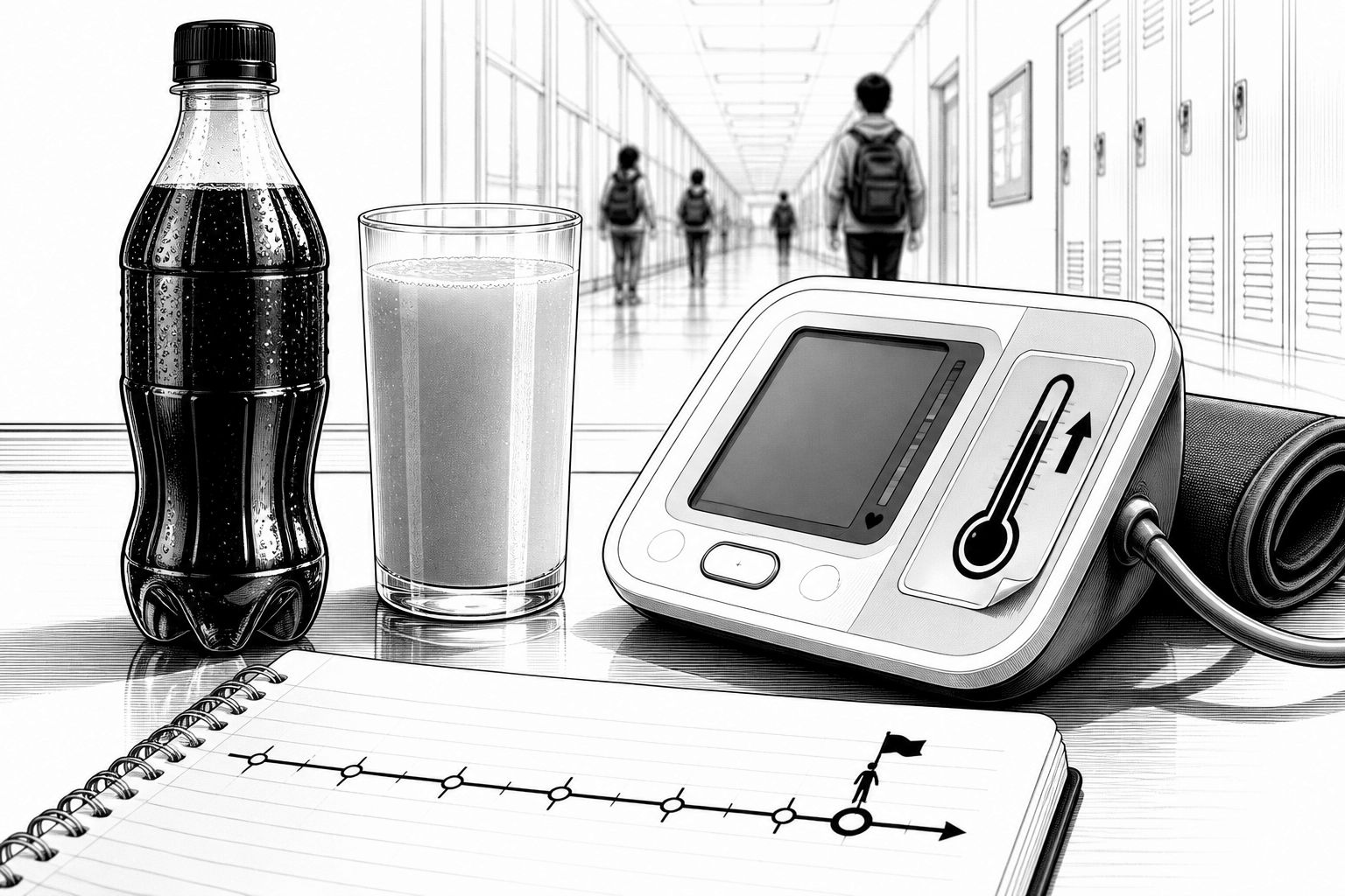 Zuckergetränke bei Jugendlichen: 52% höheres Hypertonie-Risiko Zuckergetränke bei Jugendlichen: 52% höheres Hypertonie-Risiko