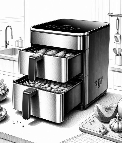 aldi-airfryer-zwei-uebereinanderliegende-kammern-79-99