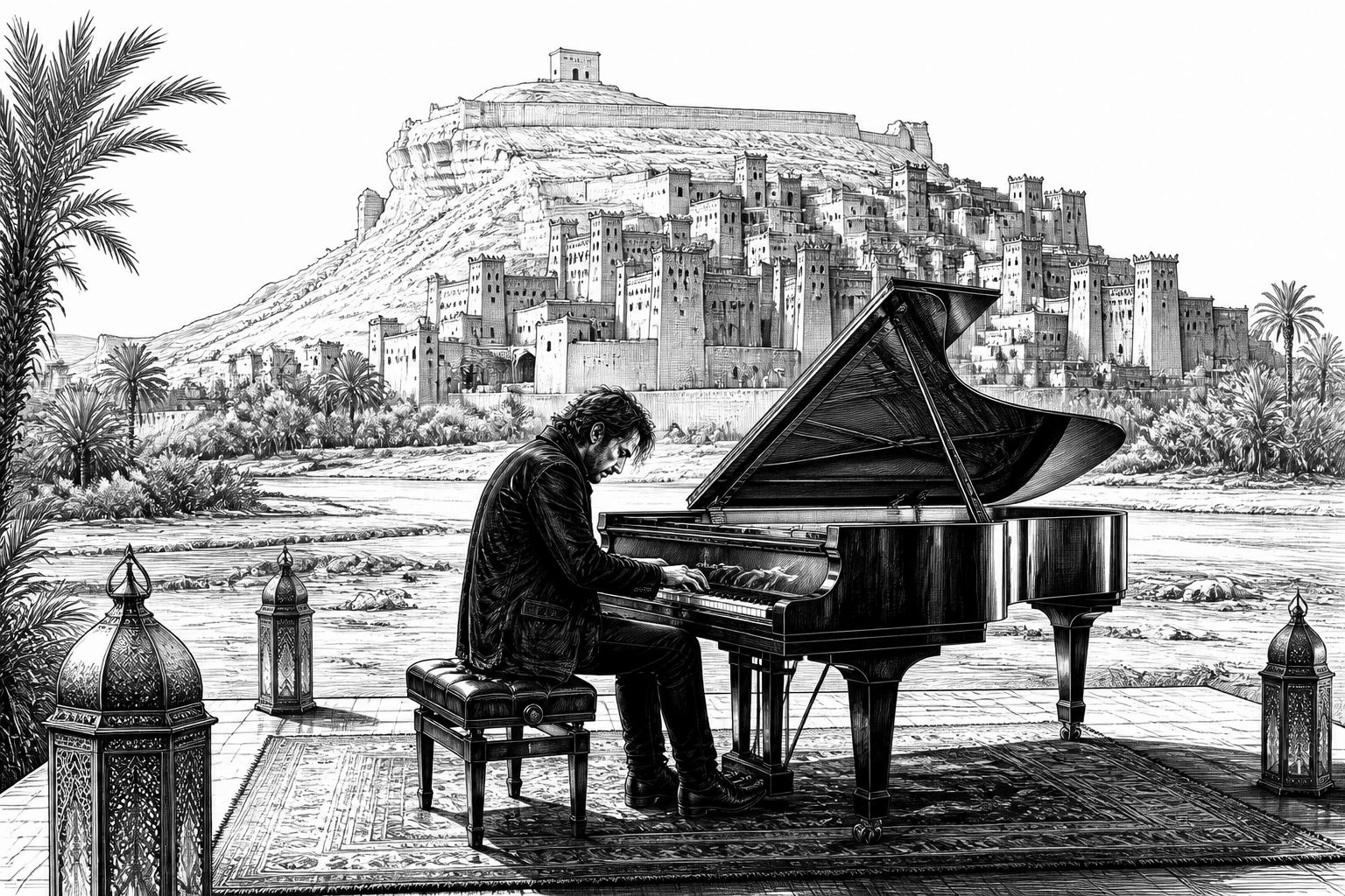 Alex Henry Foster in Ait-Ben-Haddou: Konzert am 8. November 2026 Alex Henry Foster in Ait-Ben-Haddou: Konzert am 8. November 2026