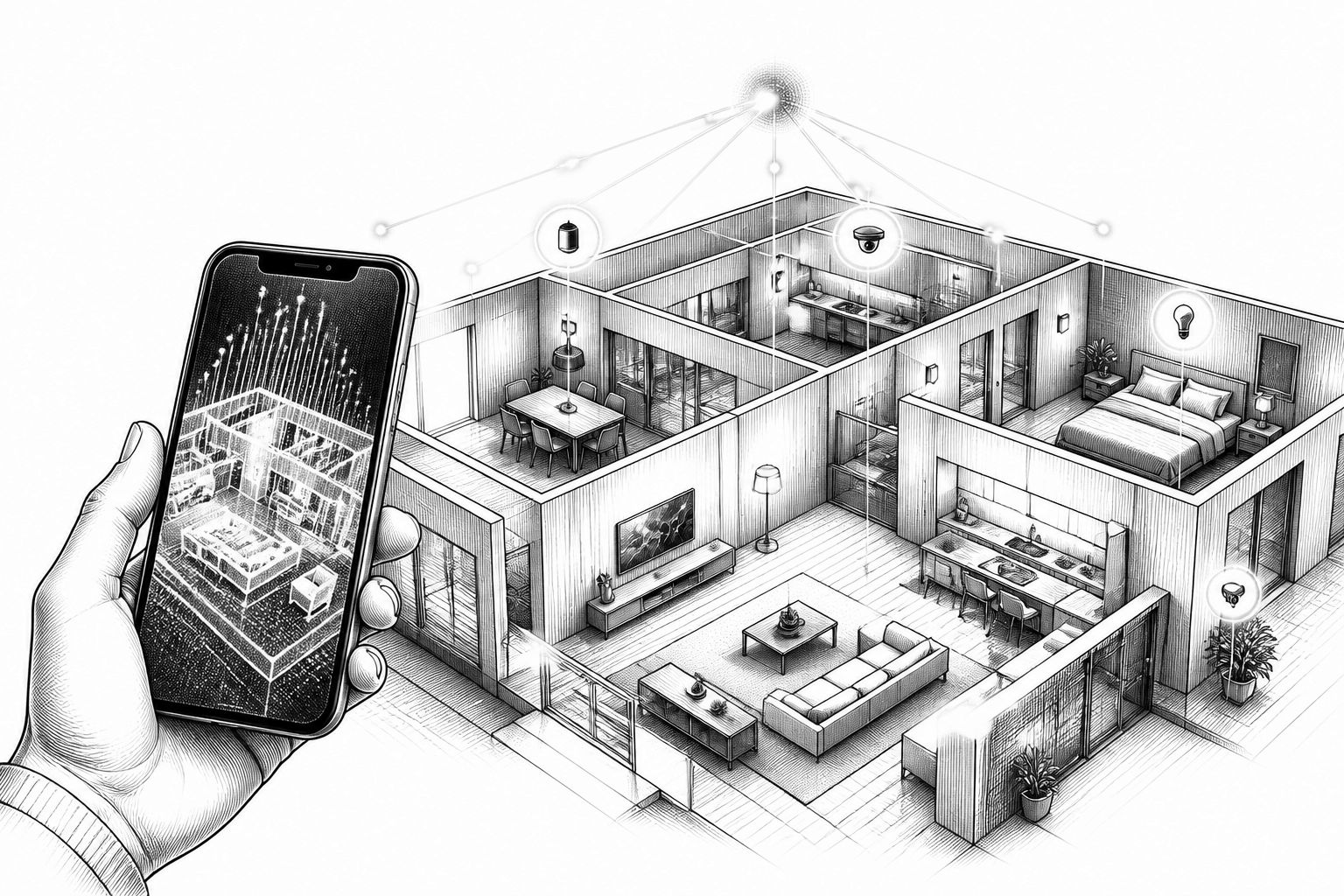 Alexa Home Map: 3D-Übersicht statt Kacheln für Smart-Home-Steuerung Alexa Home Map: 3D-Übersicht statt Kacheln für Smart-Home-Steuerung