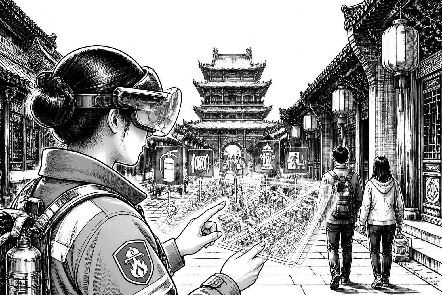 Altstadt Pingyao: über 550.000 Gäste in sieben Tagen mit XR und Brandschutz-Info Altstadt Pingyao: über 550.000 Gäste in sieben Tagen mit XR und Brandschutz-Info