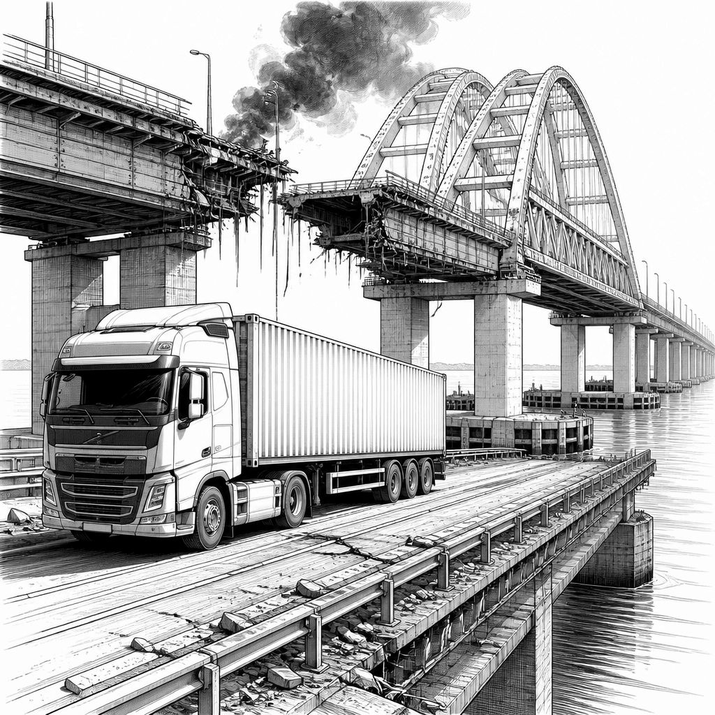 Angriffe auf Kiewer Brücke: Folgen für Energieversorger, Logistik und Industriekosten Angriffe auf Kiewer Brücke: Folgen für Energieversorger, Logistik und Industriekosten