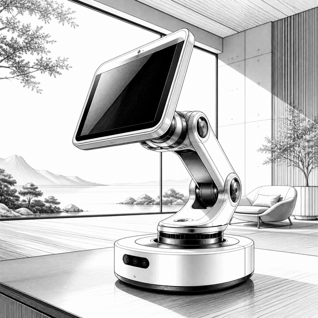 Apple HomeView Max: 9-Zoll-Display mit 360-Grad-Roboterarm geplant Apple HomeView Max: 9-Zoll-Display mit 360-Grad-Roboterarm geplant