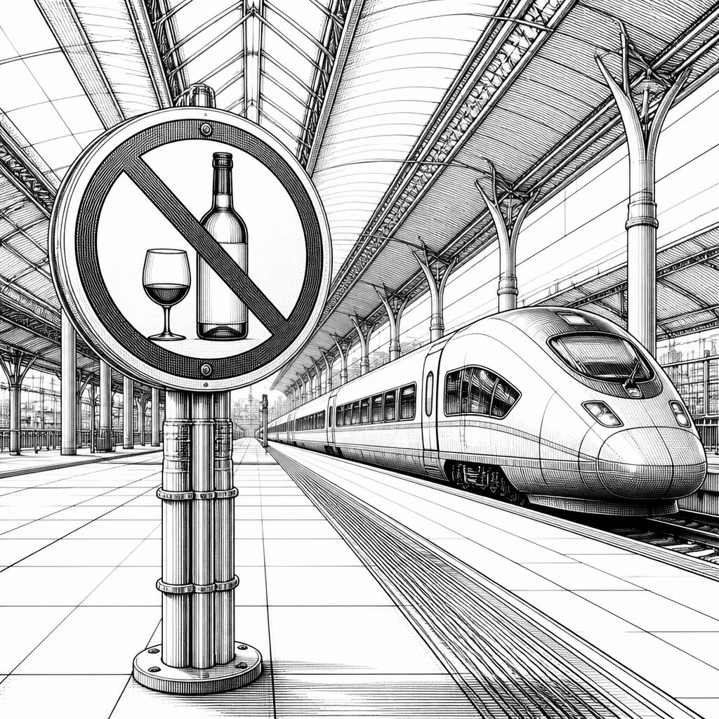 Bahn führt Alkoholverbot an 5.700 Stationen ein – Augenmaß bei Kontrollen Bahn führt Alkoholverbot an 5.700 Stationen ein – Augenmaß bei Kontrollen
