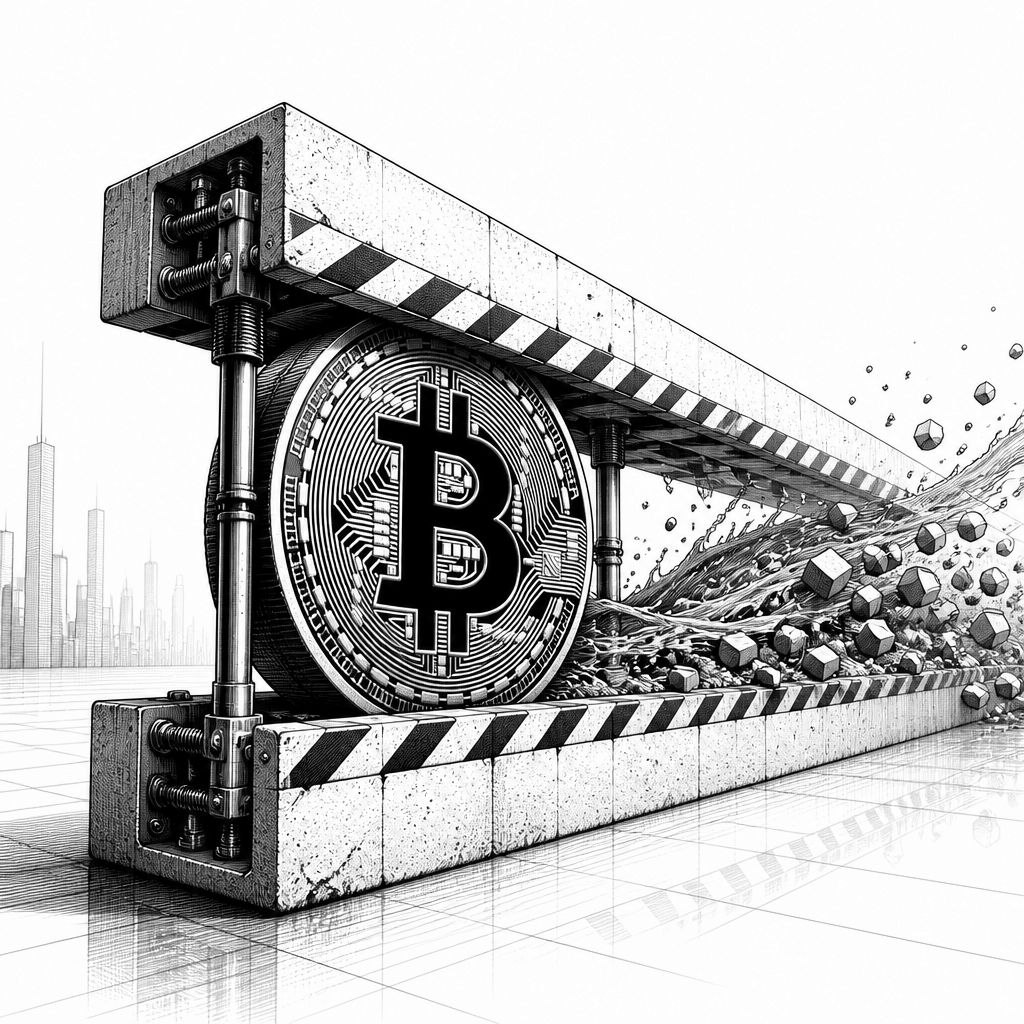 Bitcoin bleibt im Seitwärtskanal: ETF-Abflüsse, Liquidationen und Zinsfokus Bitcoin bleibt im Seitwärtskanal: ETF-Abflüsse, Liquidationen und Zinsfokus