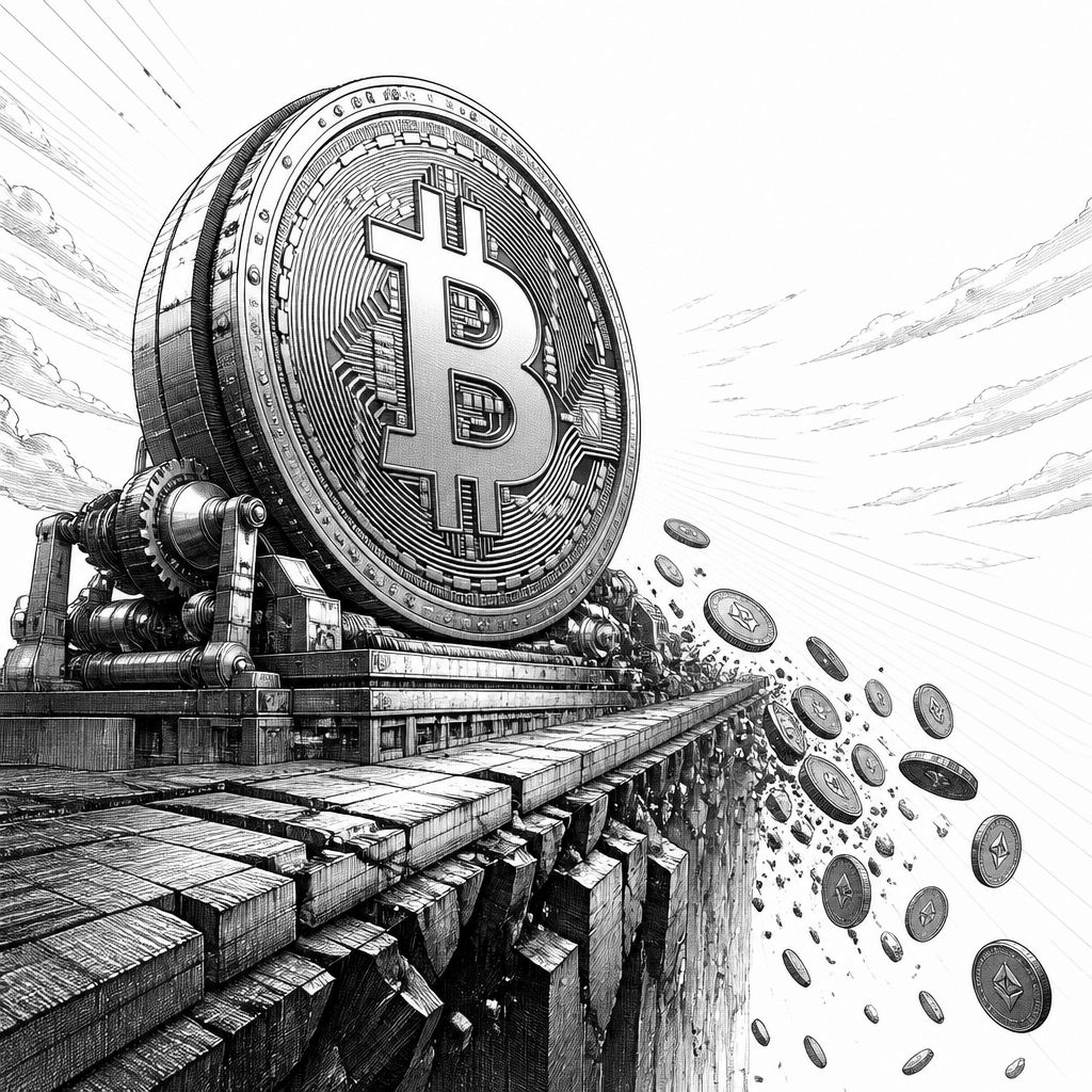 Bitcoin-Dominanz über 60%: Altcoins geraten stärker unter Druck Bitcoin-Dominanz über 60%: Altcoins geraten stärker unter Druck