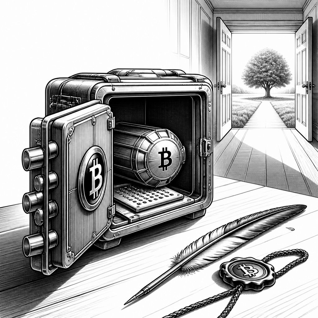 Bitcoin vererben: Was mit Selbstverwahrung bei Tod passiert Bitcoin vererben: Was mit Selbstverwahrung bei Tod passiert