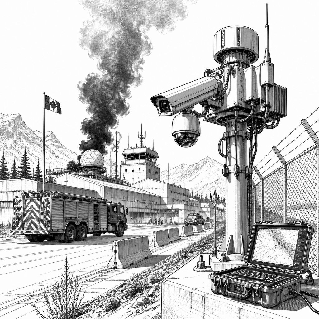 Feuer auf kanadischer Militärbasis: Wie moderne Sensorik und Einsatz-IT helfen, Risiken zu senken Feuer auf kanadischer Militärbasis: Wie moderne Sensorik und Einsatz-IT helfen, Risiken zu senken