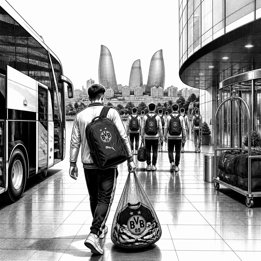 BVB in Baku: Warum Profis nach dem Spiel nicht duschten BVB in Baku: Warum Profis nach dem Spiel nicht duschten