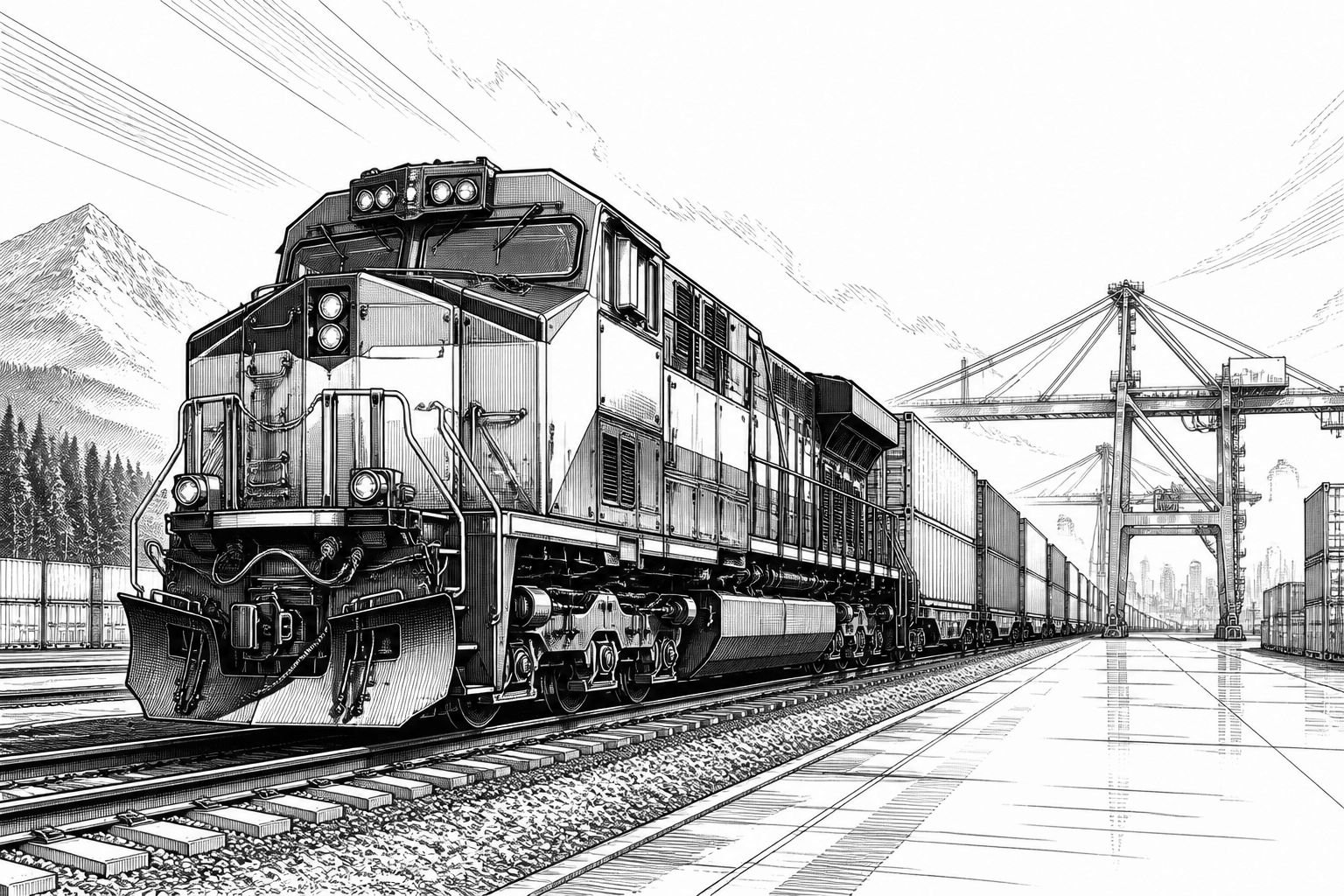 Canadian National Railway trotzt Zollunsicherheit: Fokus auf Durchsatz und Kosten Canadian National Railway trotzt Zollunsicherheit: Fokus auf Durchsatz und Kosten