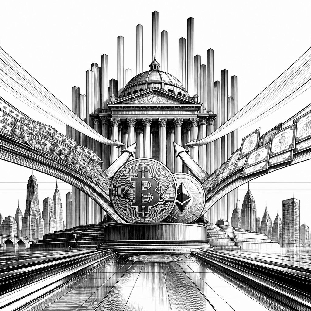 Citigroup erhöht Bitcoin- und Ethereum-Ziele: ETF-Zuflüsse als Treiber Citigroup erhöht Bitcoin- und Ethereum-Ziele: ETF-Zuflüsse als Treiber