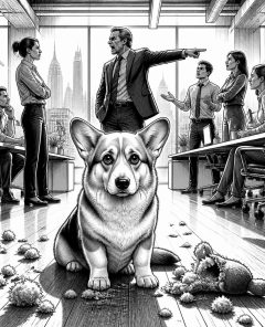 corgi-versicherung-welpe-eskalation-ceo