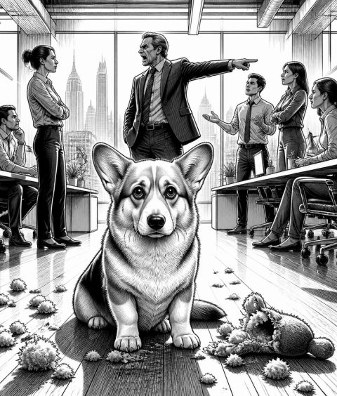corgi-versicherung-welpe-eskalation-ceo