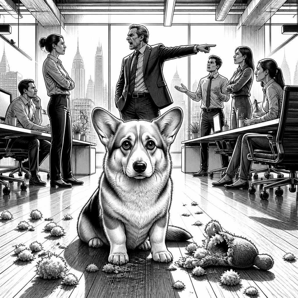 KI-Startup-Versicherung Corgi: Streit um Welpen eskaliert zum Droh-Szenario im Office KI-Startup-Versicherung Corgi: Streit um Welpen eskaliert zum Droh-Szenario im Office