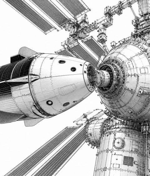 crew-13-erreicht-iss-rekordzeit-dragon-dockt