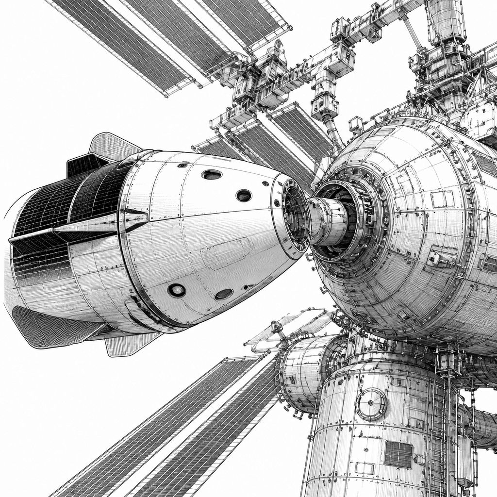 Crew-13 erreicht ISS in Rekordzeit: Dragon dockt nach 7:55 Stunden an Crew-13 erreicht ISS in Rekordzeit: Dragon dockt nach 7:55 Stunden an