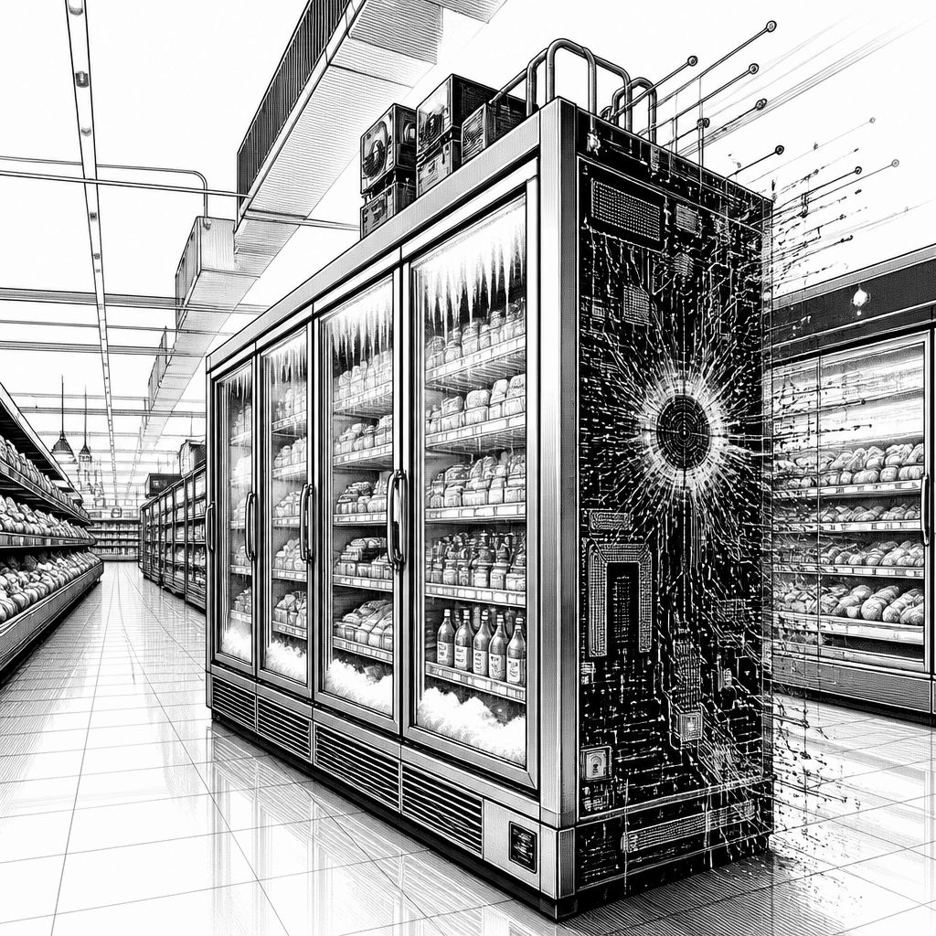 Cyberangriff auf Kältetechnik: Risiko für deutsche Supermärkte Cyberangriff auf Kältetechnik: Risiko für deutsche Supermärkte