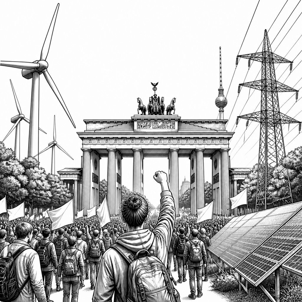 Demo für faire EEG- und Netzausbau-Regeln: 6.000 fordern Planungssicherheit Demo für faire EEG- und Netzausbau-Regeln: 6.000 fordern Planungssicherheit