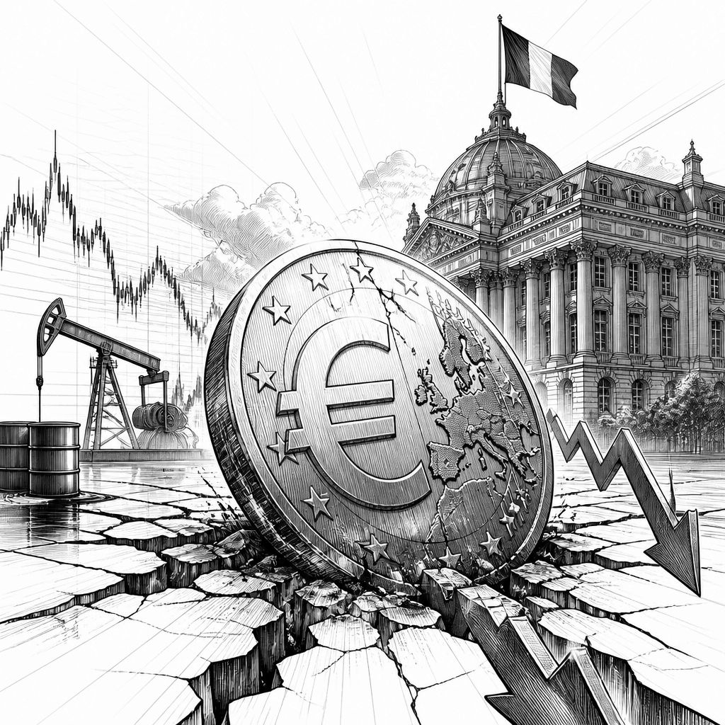 Euro unter Druck: Öltrend und Frankreich-Zinsen treiben Europas Börsen Euro unter Druck: Öltrend und Frankreich-Zinsen treiben Europas Börsen