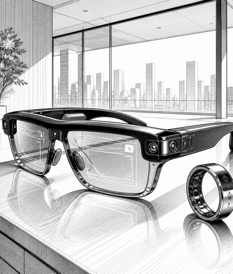 even-realities-g2-test-smart-glasses-r1-ring-bedienung