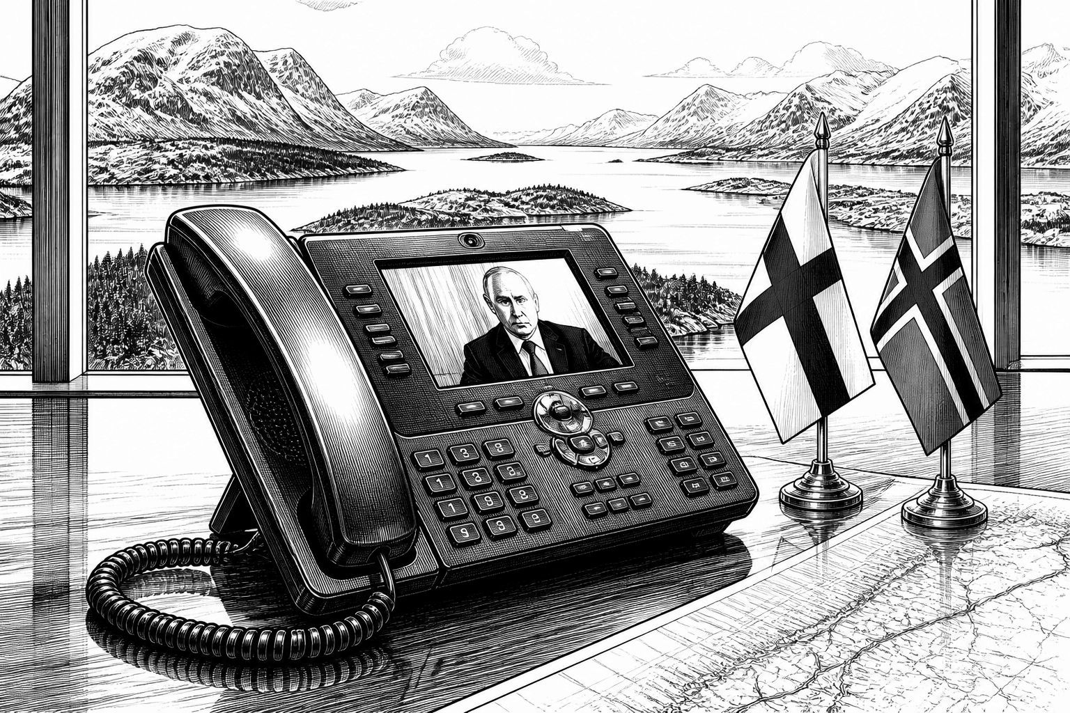 Finnland und Norwegen führen Telefonat mit Putin zur Deeskalation und Feuerpause Finnland und Norwegen führen Telefonat mit Putin zur Deeskalation und Feuerpause