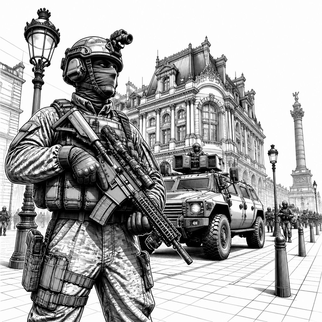Frankreich plant Großsicherheitslage mit Militär gegen Proteste – Technik im Fokus Frankreich plant Großsicherheitslage mit Militär gegen Proteste – Technik im Fokus