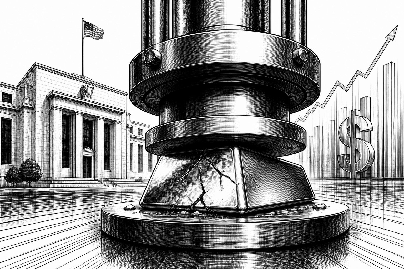Goldpreis unter Druck: Bank of America warnt vor 4.000 US-Dollar Goldpreis unter Druck: Bank of America warnt vor 4.000 US-Dollar